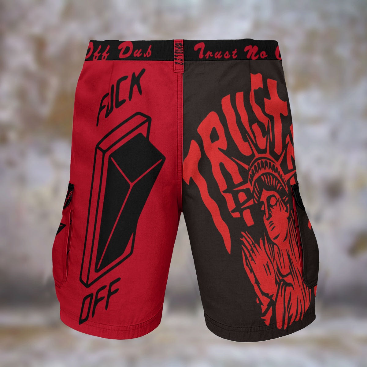 CaliPlanes "Trust No One" | Men's Cargo Shorts