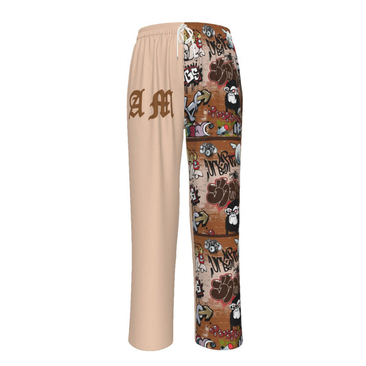 "Angry Monkey" | Unisex Wide-Leg Pant's