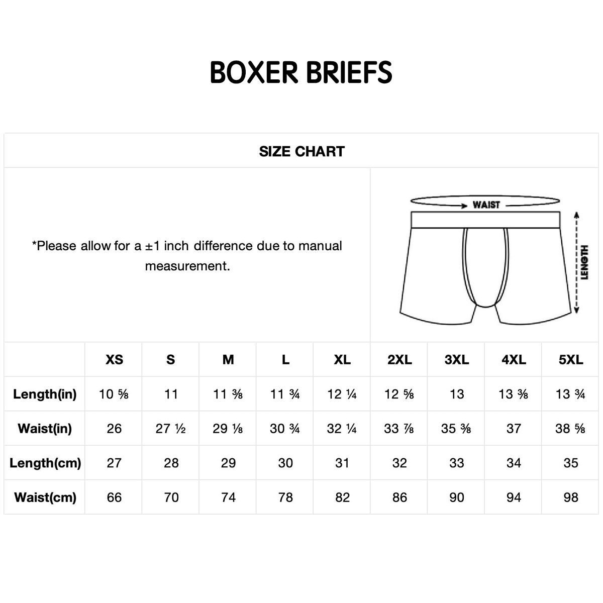 Premium Men's All-Over Print Boxer Briefs with Comfort Pouch