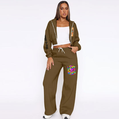 Women’s Tracksuit With Fleece|DTF