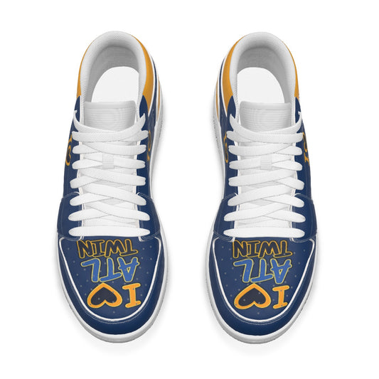 "I Love ATL TWIN" Men's Low State Leather Stitching | Classic's
