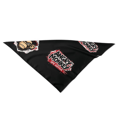 Unisex Silk "Angry Monkey" Bandana