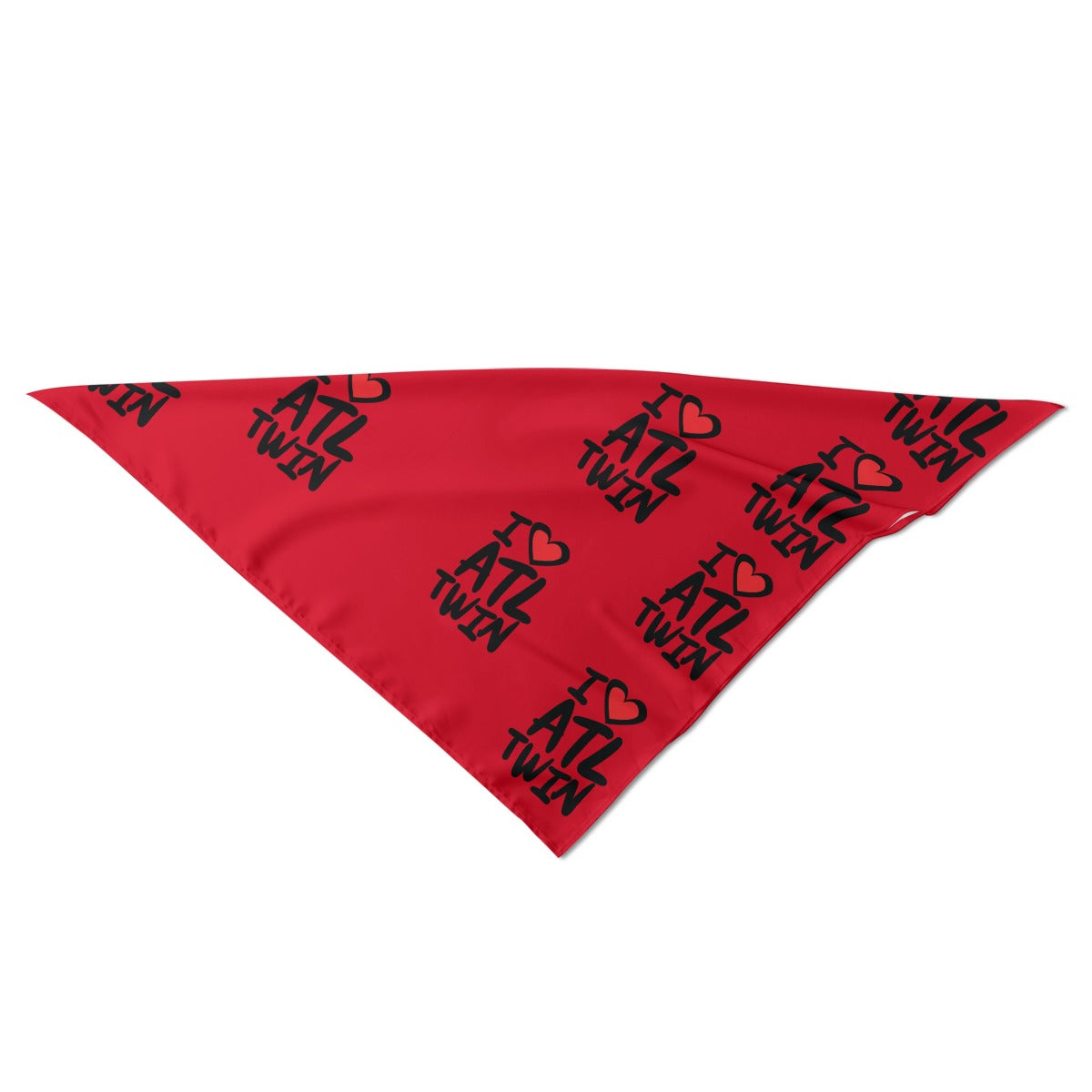 "I Love ATL TWIN" Unisex Silk Bandana