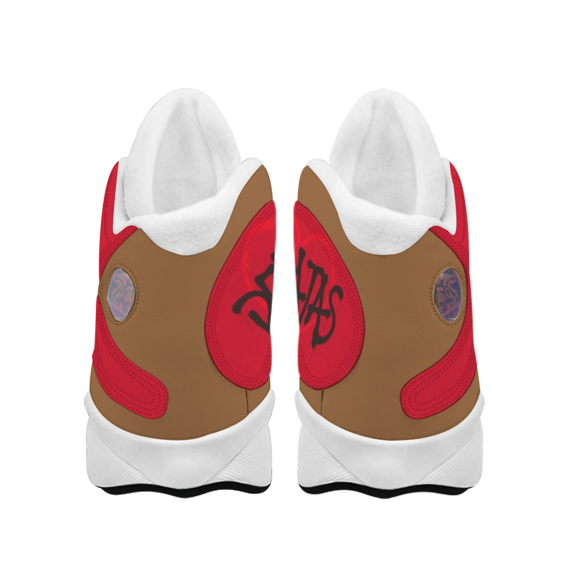 Men's Curved Basketball Shoes With Thick Soles