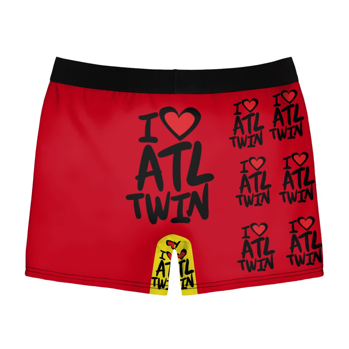 "I Love ATL TWIN" Men's Stretch Boxer Briefs