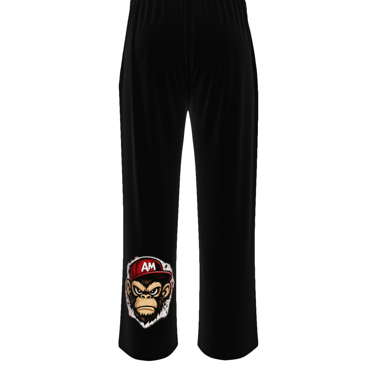 "AM-Money Over Everything" Unisex Knitted Fleece | Wide Leg Pants