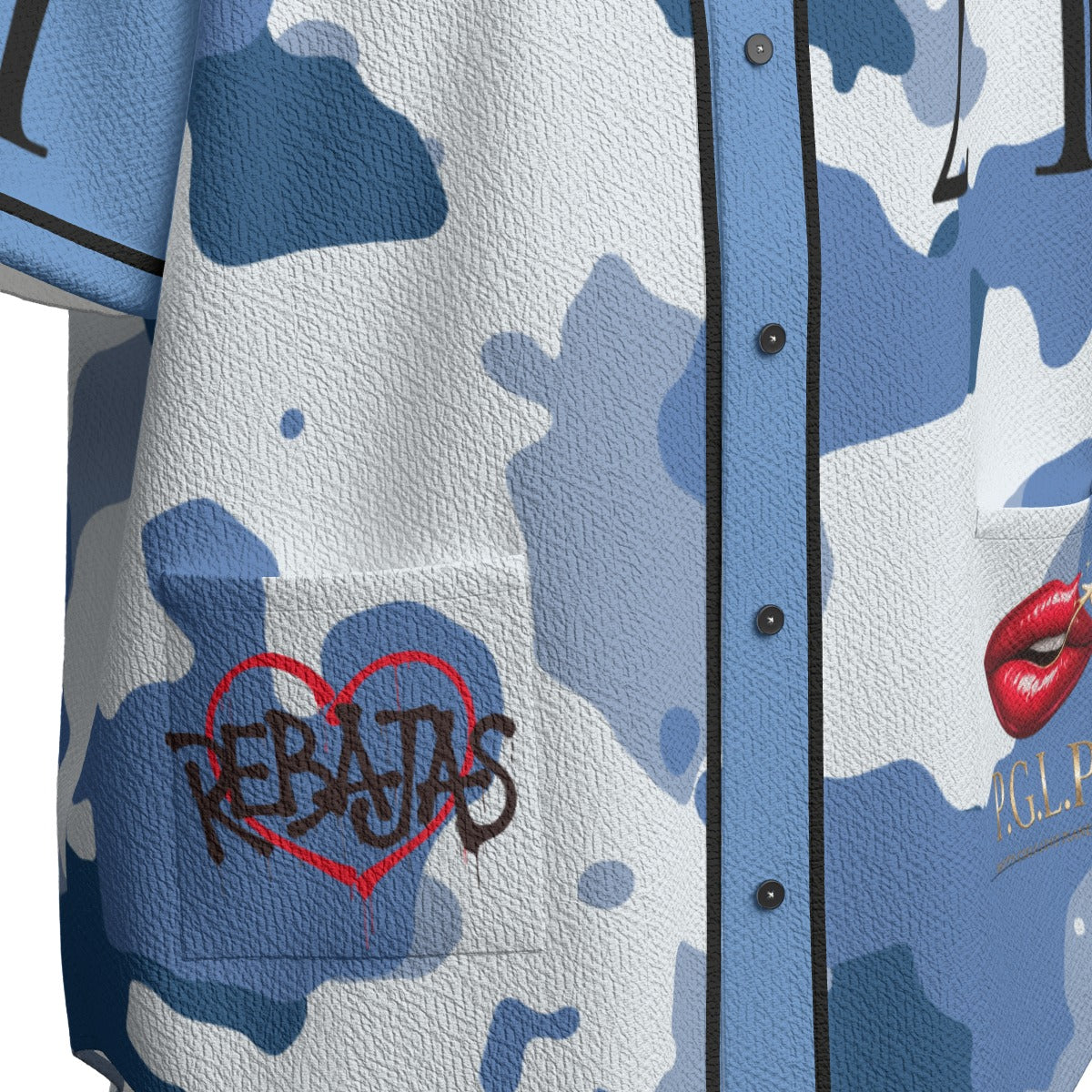 CaliPlanes | Textured Baseball Jersey