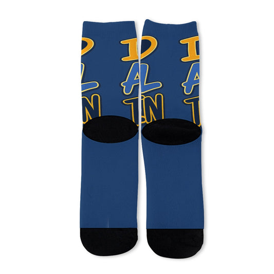 "I Love ATL TWIN" Unisex Long Socks