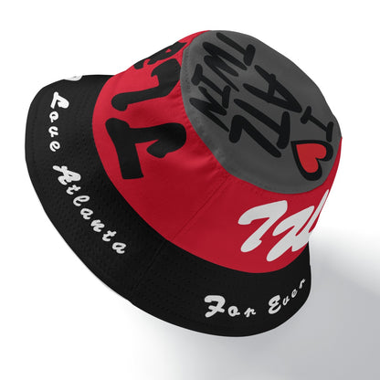 "I Love ATL Twin" Double-Side Bucket Hat