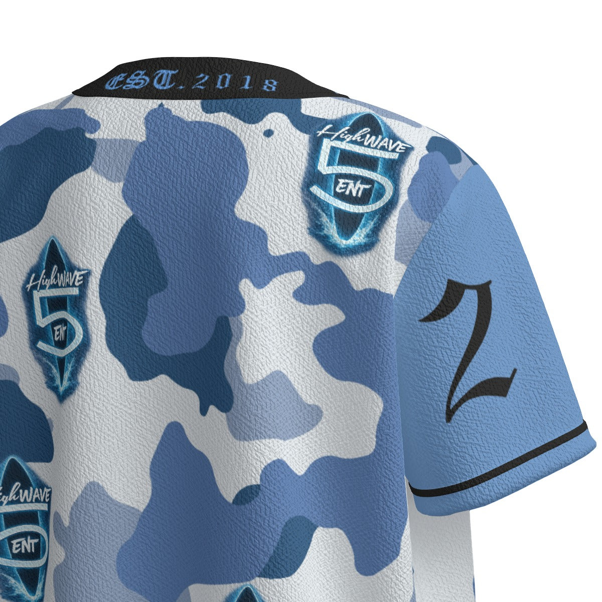 "HighWave 5" Men's Textured Baseball Jersey