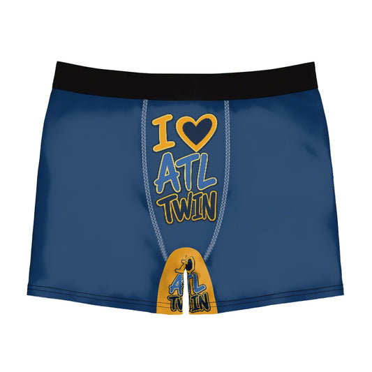"I Love ATL TWIN" Men's Stretch Boxer Briefs
