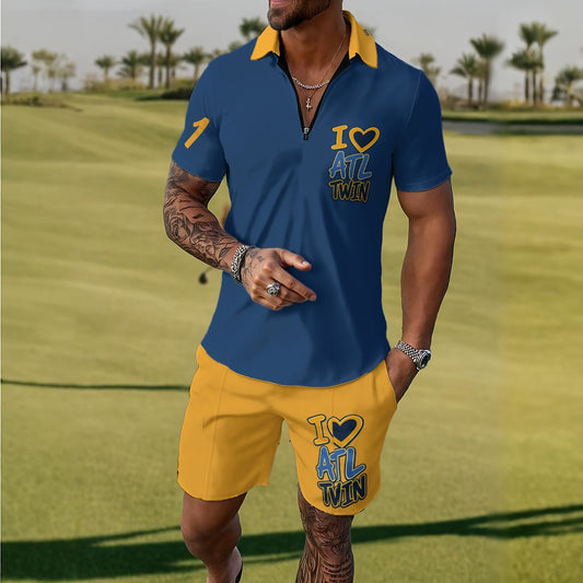 "I Love ATL TWIN" Men's Signature Sportswear Set