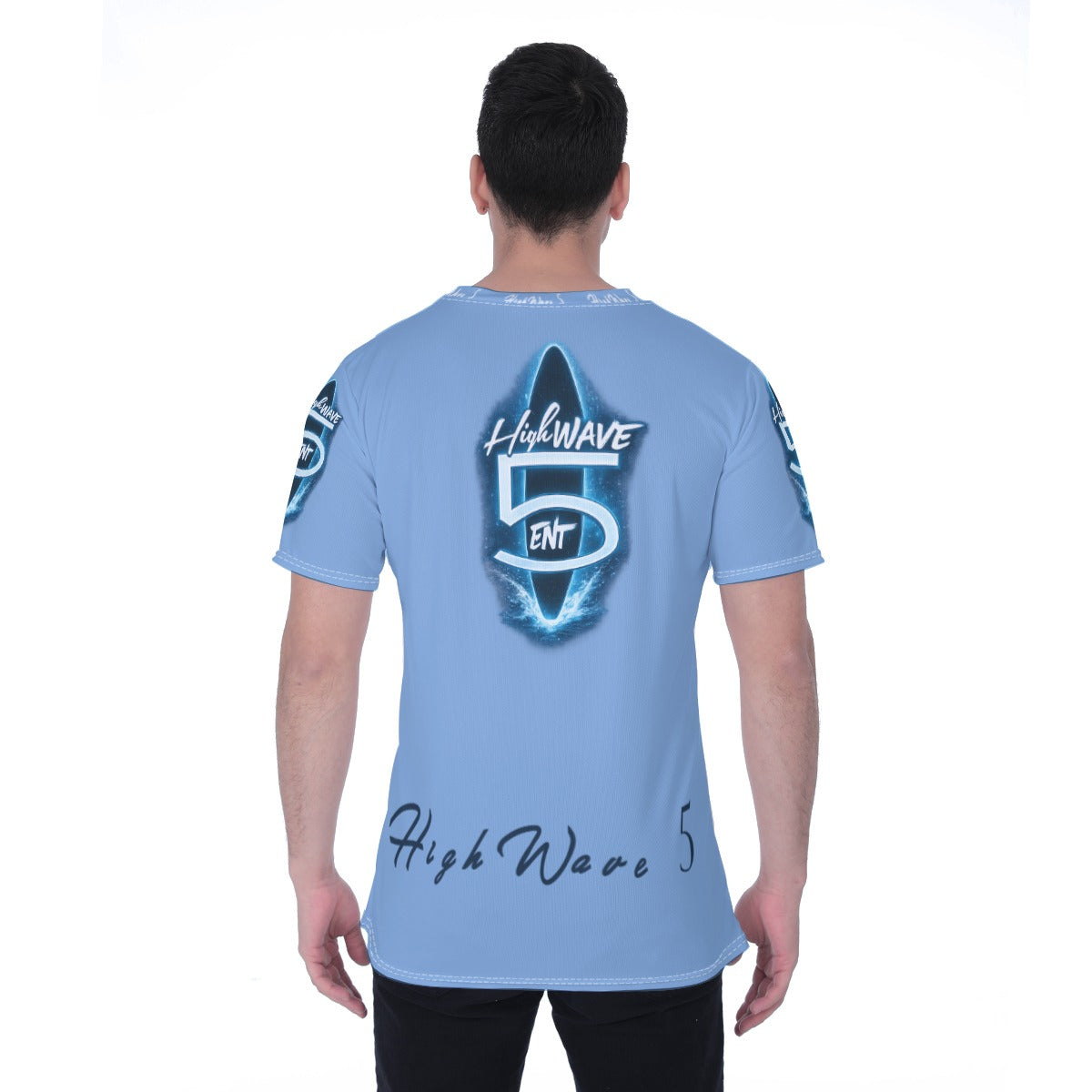 "HighWave 5" Men's T-shirt | Birdseye
