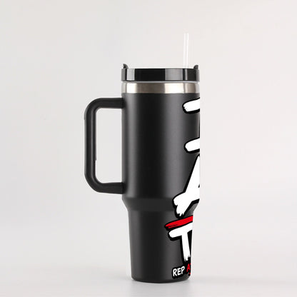 "I Love ATL TWIN" 40 oz Tumbler with Handle
