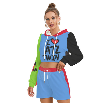 I Love Atlanta Twin "Women's Mirco Fleece Set"