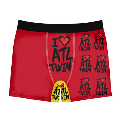 "I Love ATL TWIN" Men's Stretch Boxer Briefs