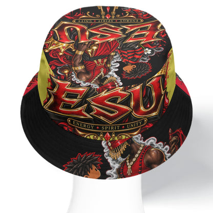 "ESU" Double-Sided Bucket Hat