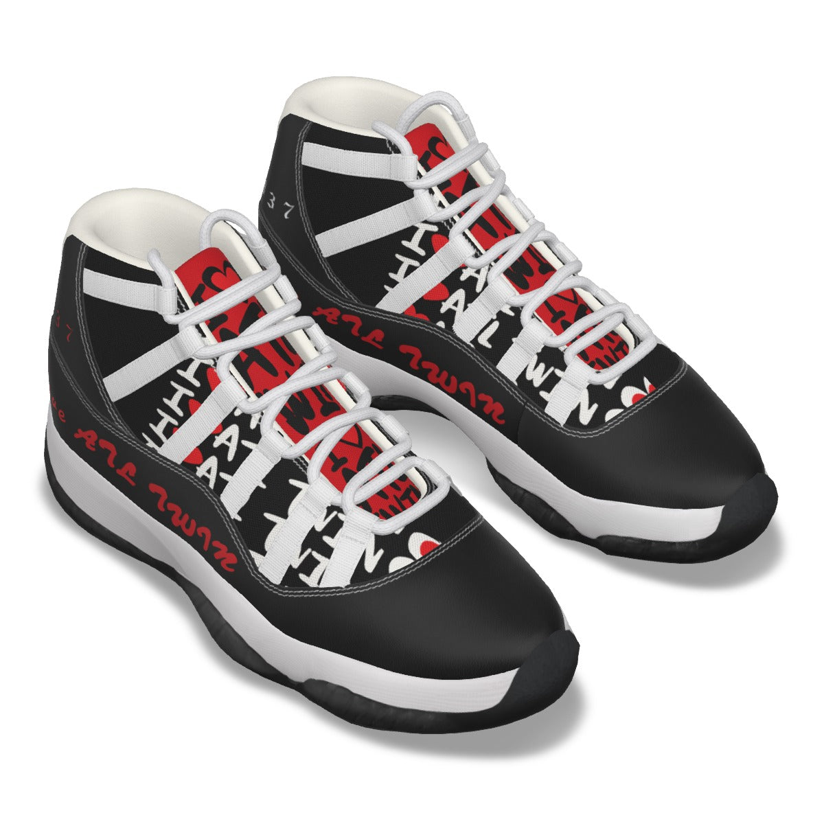 'I Love ATL TWIN" Men's HighTop Shoes