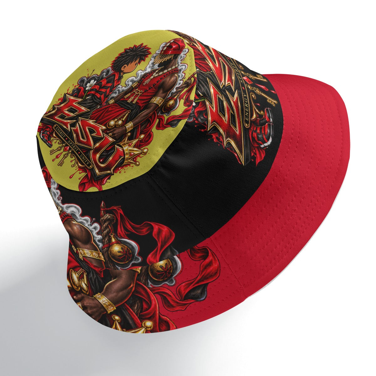 "ESU" Double-Sided Bucket Hat