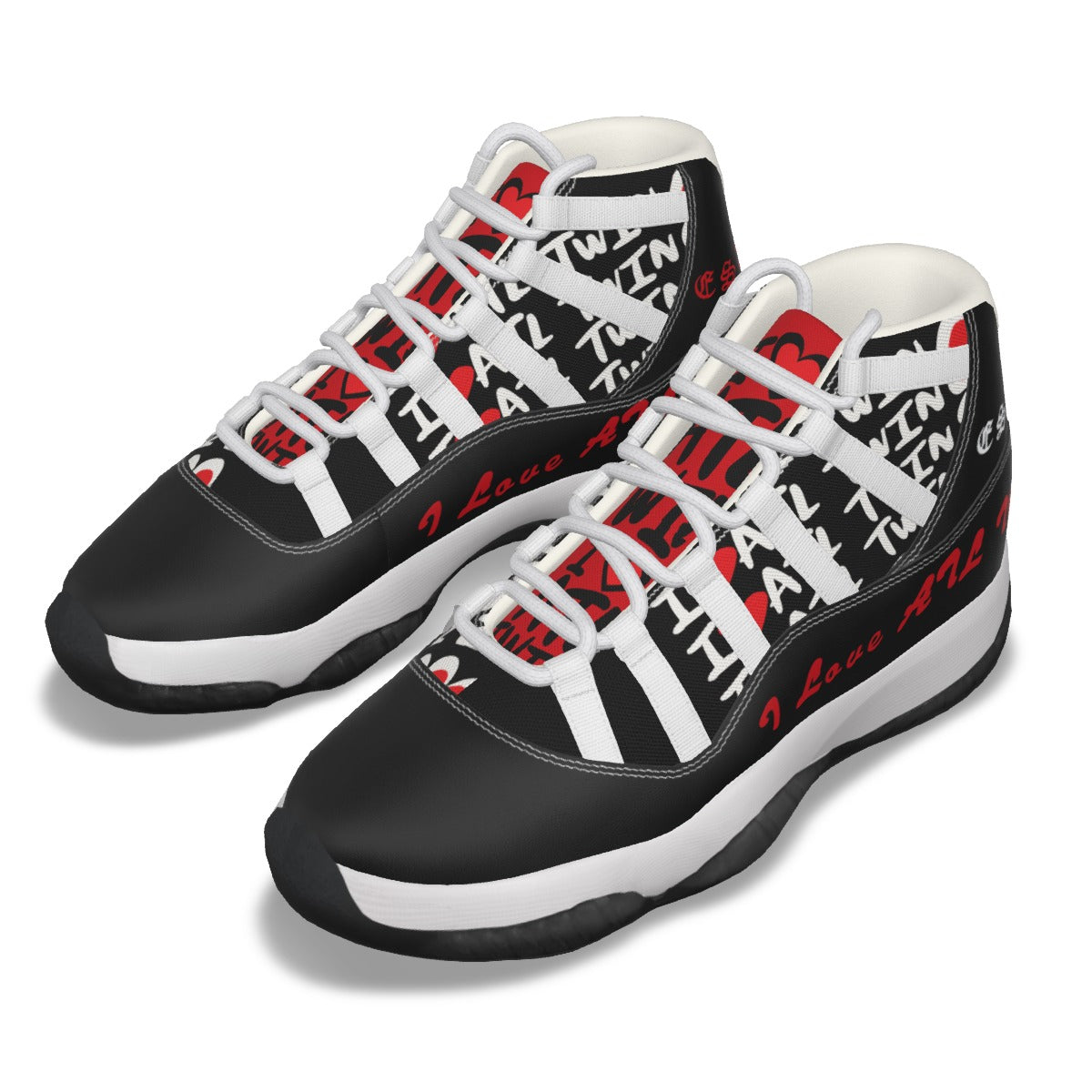 'I Love ATL TWIN" Men's HighTop Shoes