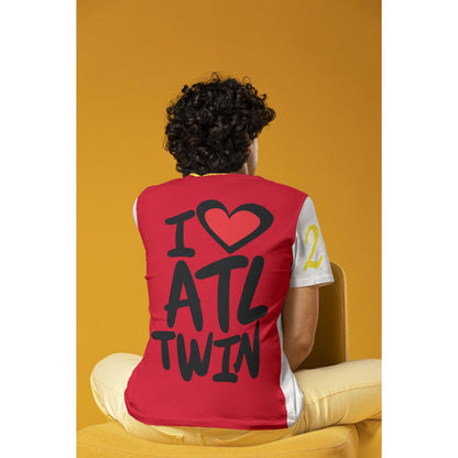 "I Love ATL TWIN" Men's O-Neck T-Shirt