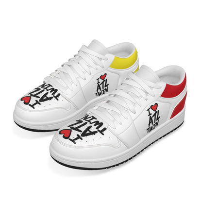 "I Love ATL TWIN" Men's Low State Leather Stitching | Classic's