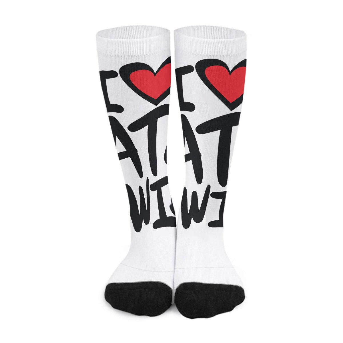 "I Love ATL TWIN" Unisex Long Socks