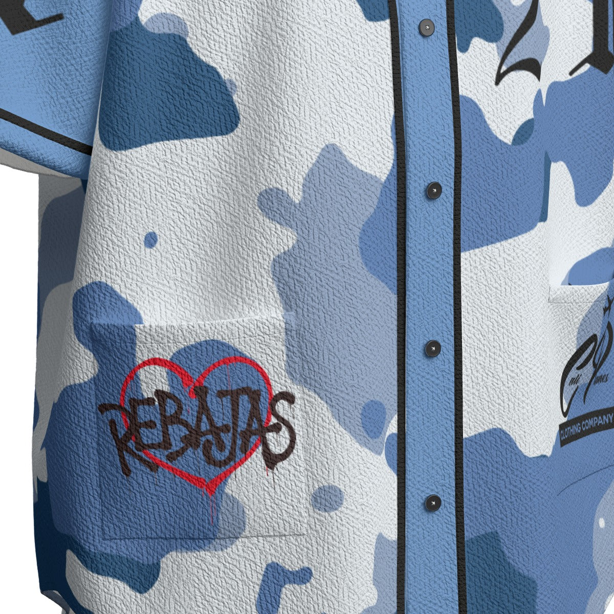 "HighWave 5" Men's Textured Baseball Jersey
