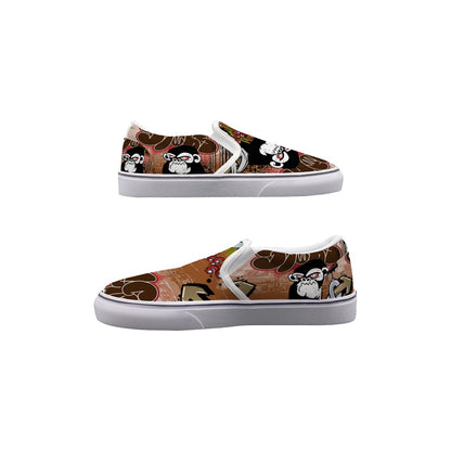 Kid's "Angry Monkey" Slip On Sneakers