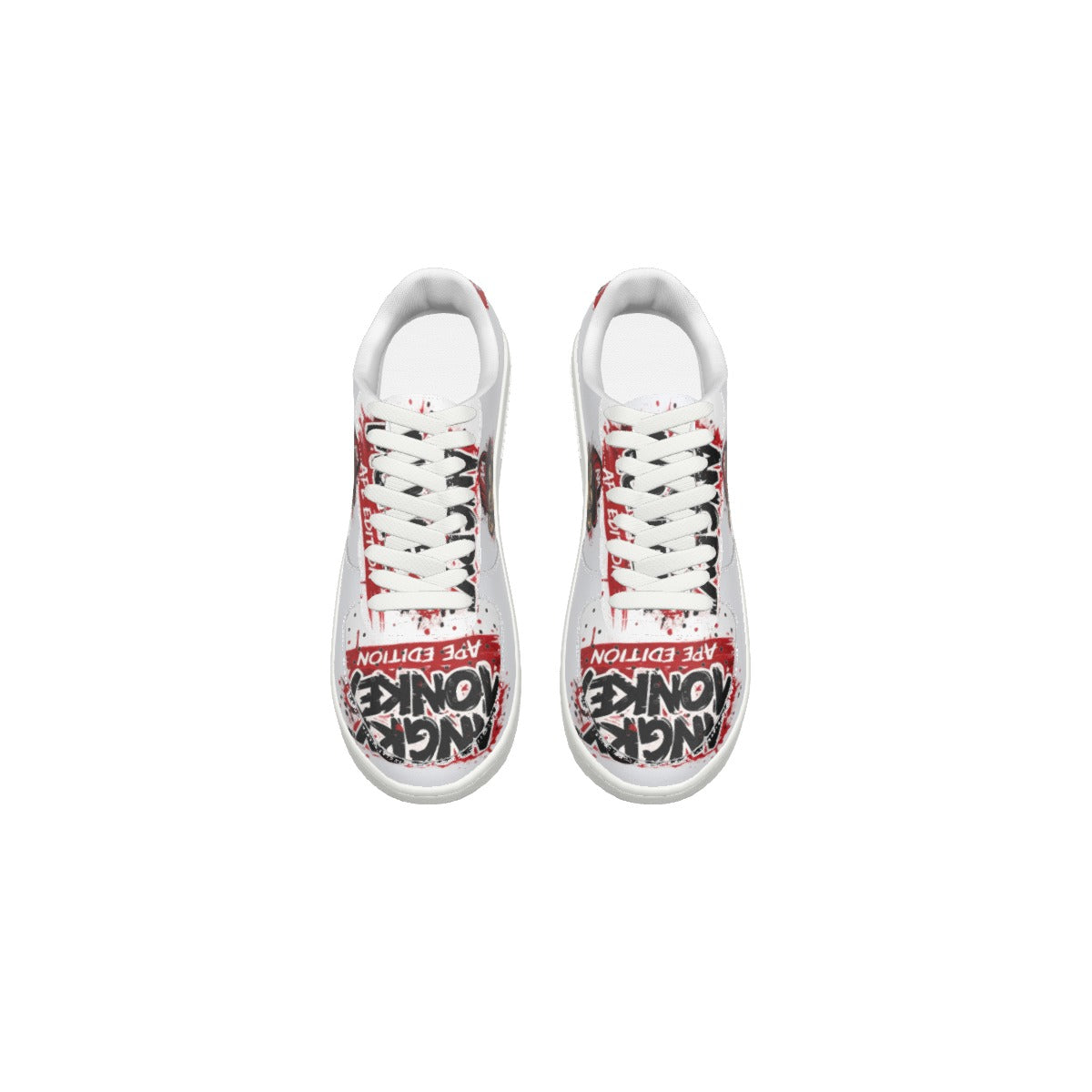 Men's "Angry Monkey" Low-Tops | "Ape Edition"