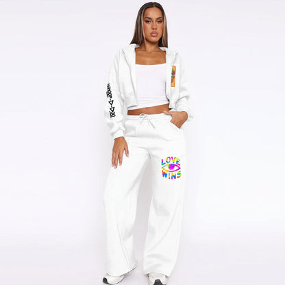 Women’s Tracksuit With Fleece|DTF