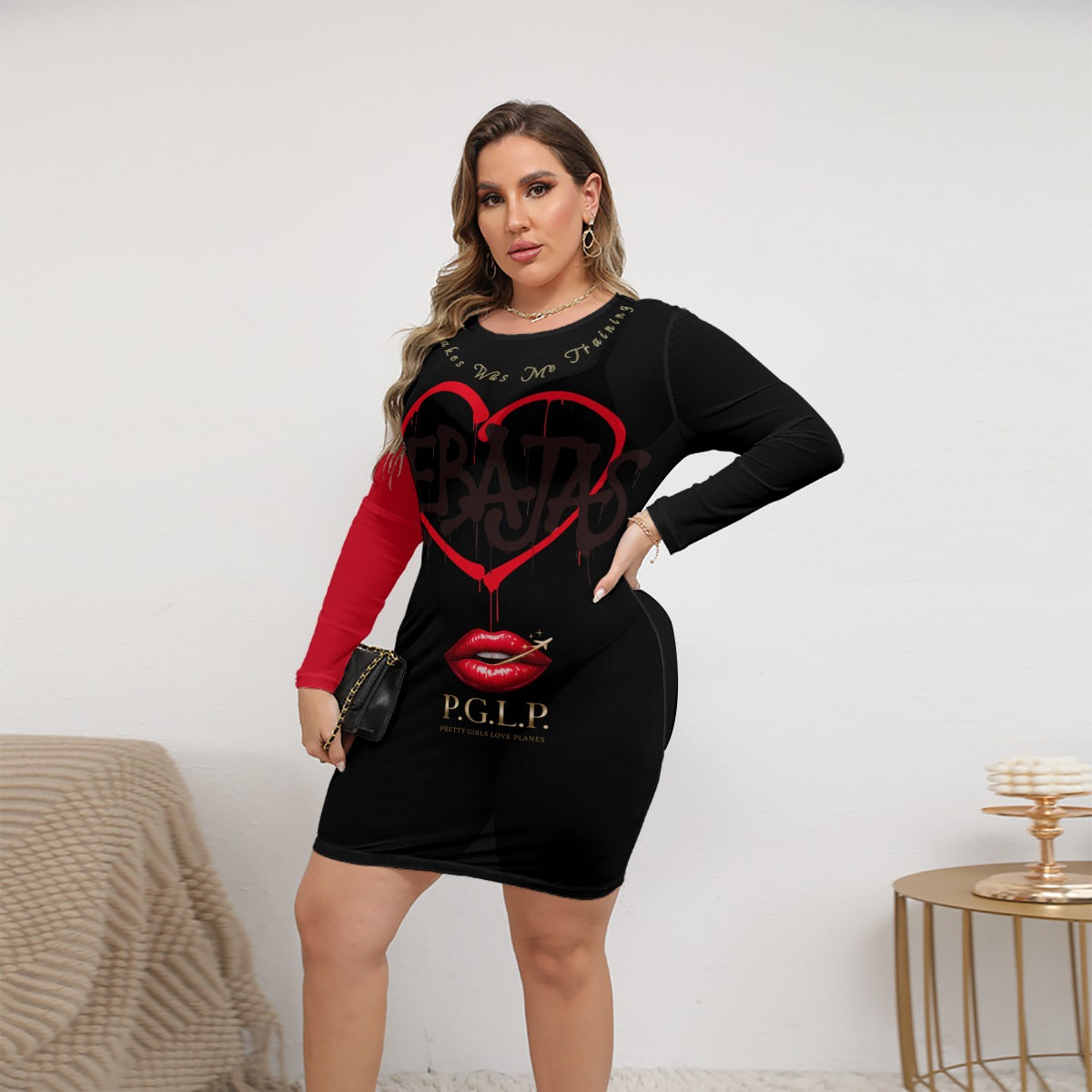 "P.G.L.P." Boarding Gate Heartbreak Dress