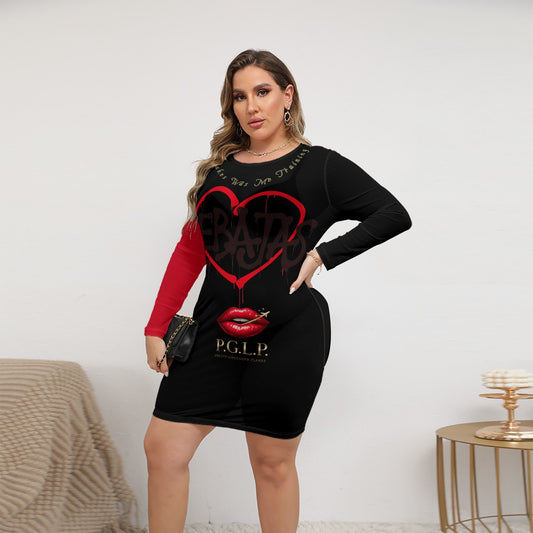 "P.G.L.P." Boarding Gate Heartbreak Dress