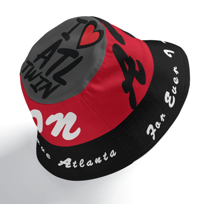 "I Love ATL Twin" Double-Side Bucket Hat