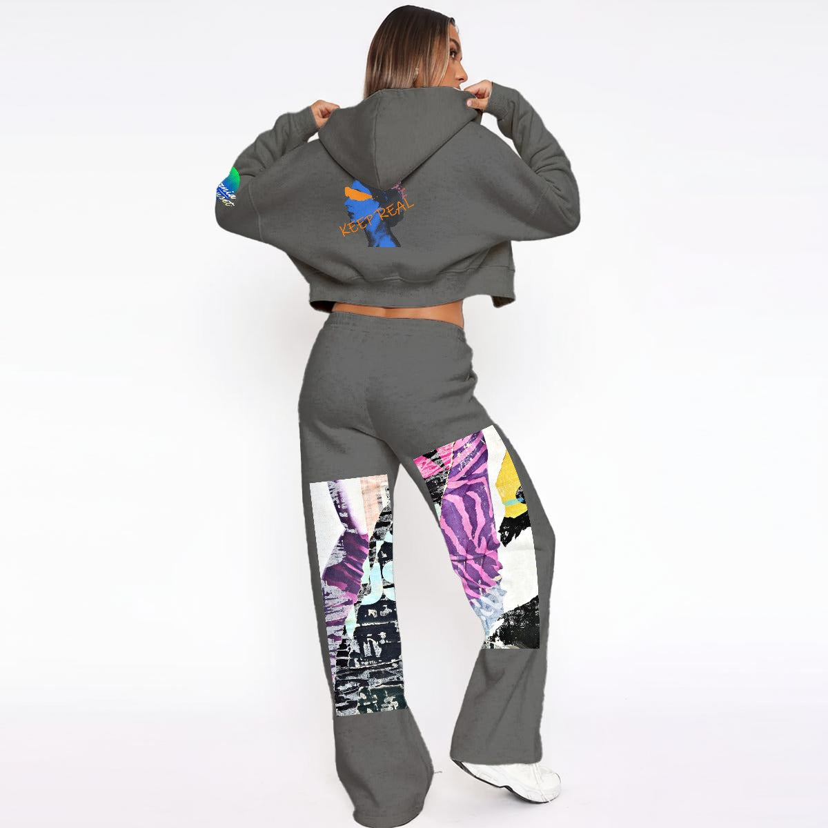 Women’s Tracksuit With Fleece|DTF