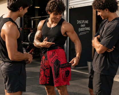 CaliPlanes "Trust No One" | Men's Cargo Shorts