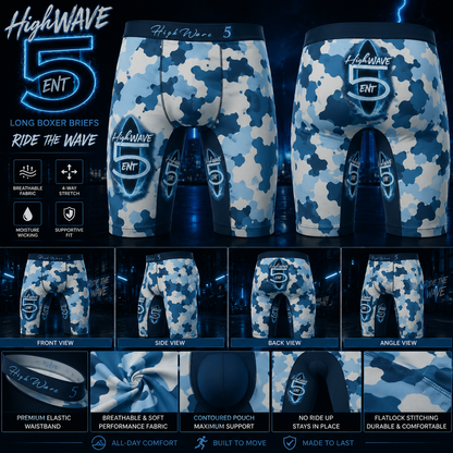"HighWave 5" Men's Long Boxer Briefs