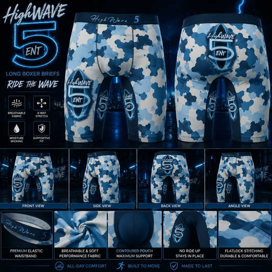 "HighWave 5" Men's Long Boxer Briefs