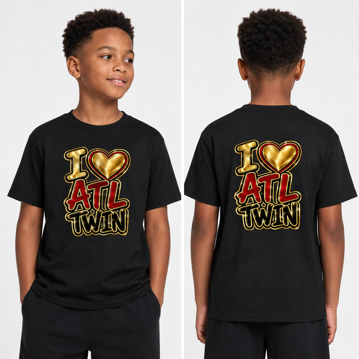 "I Love ATL TWIN" Youth T-shirt