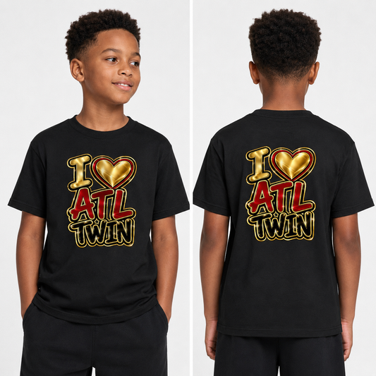 "I Love ATL TWIN" Youth T-shirt
