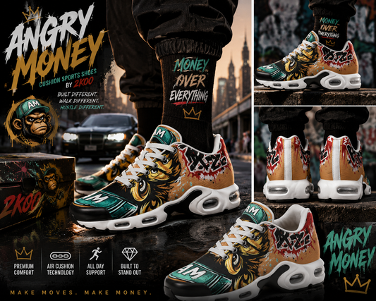 "Angry Monkey" Men's Air Cushion | Sports Shoes