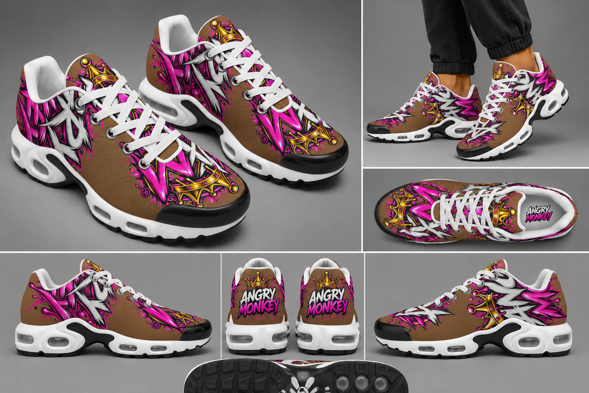 "Angry Monkey" Women's Air Cushion | Sports Shoes