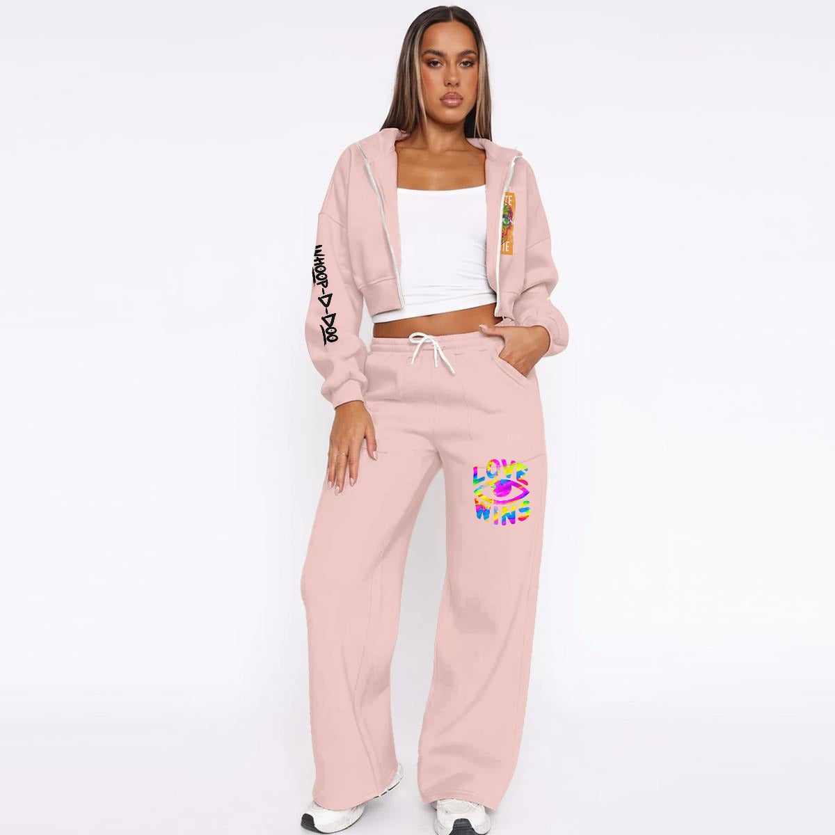 Women’s Tracksuit With Fleece|DTF
