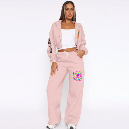 Women’s Tracksuit With Fleece|DTF