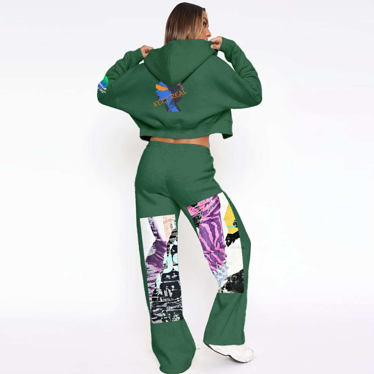 Women’s Tracksuit With Fleece|DTF