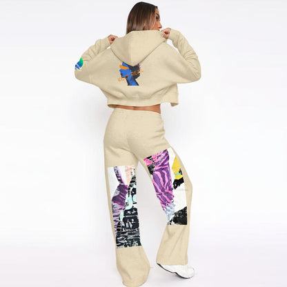 Women’s Tracksuit With Fleece|DTF
