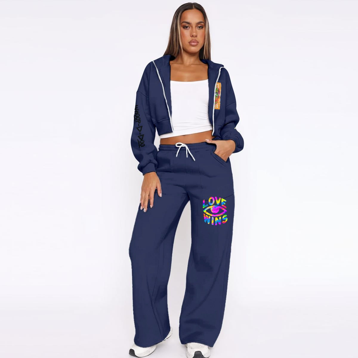 Women’s Tracksuit With Fleece|DTF