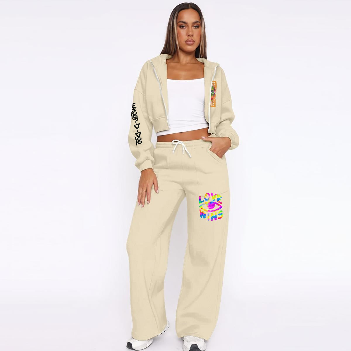 Women’s Tracksuit With Fleece|DTF