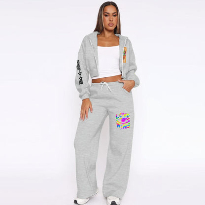 Women’s Tracksuit With Fleece|DTF