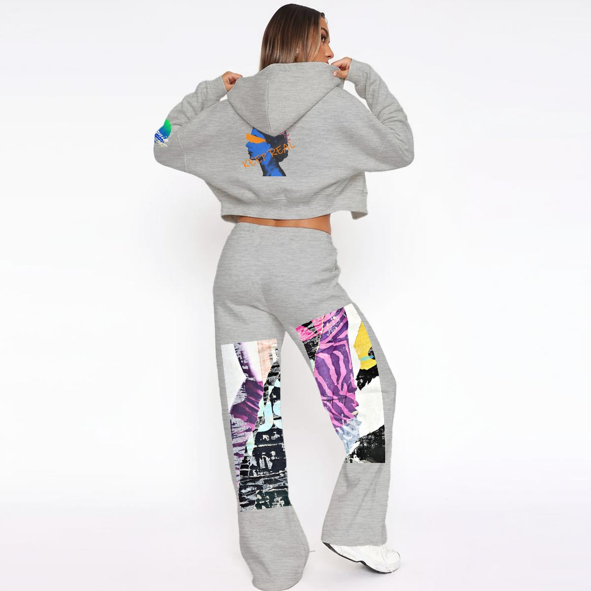 Women’s Tracksuit With Fleece|DTF